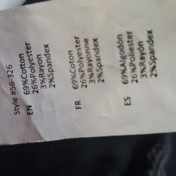 Refuge size 7 Miami black jeans high rise super skinny hi-rise - Picture 7 of 14